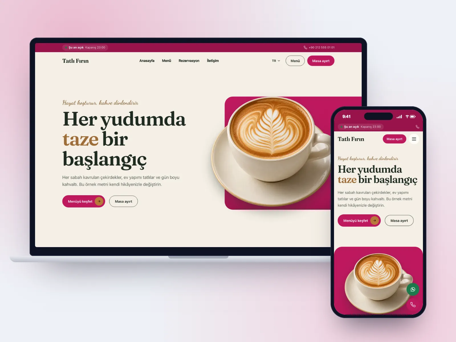 Kafe & Restoran 01 · Pastane & Fırın
