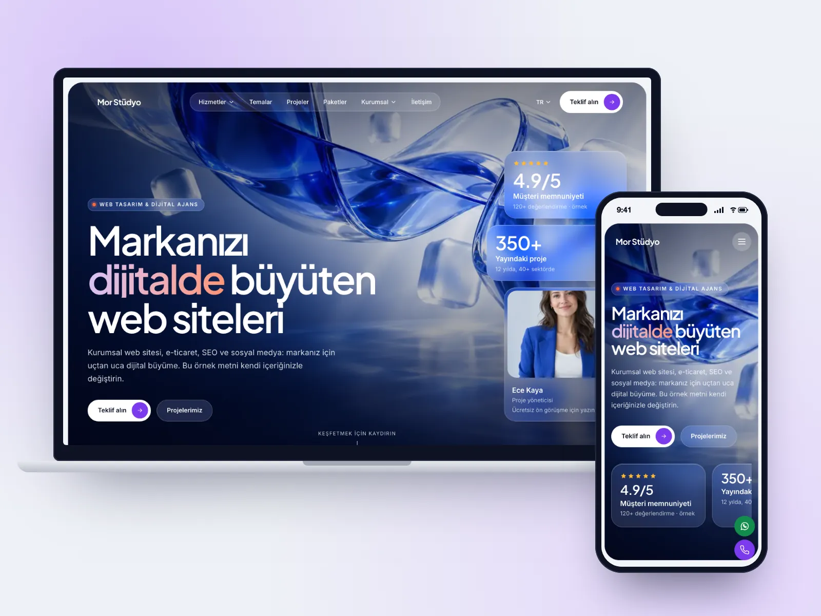 Web Ajans 01 · Kreatif stüdyo